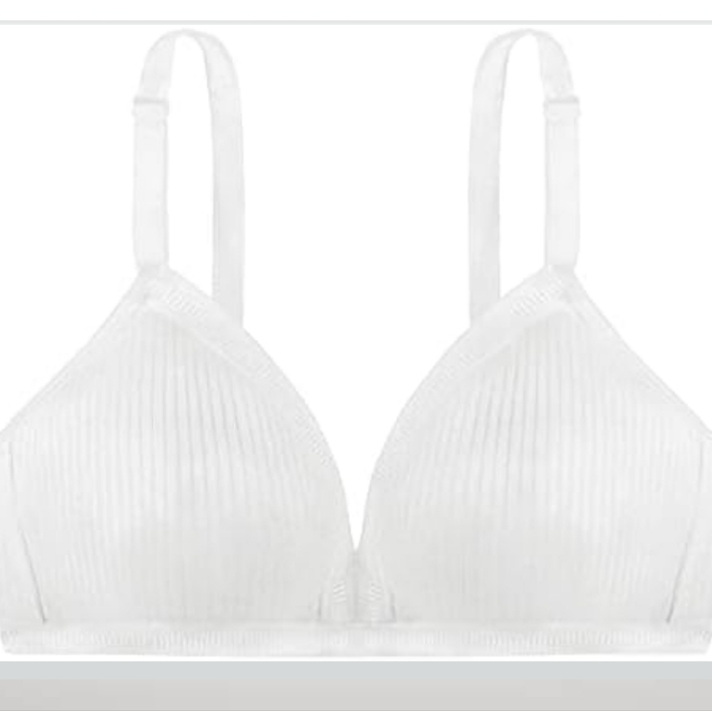 Dorina 34B White Adj Strap Tiffany Bralette NWT